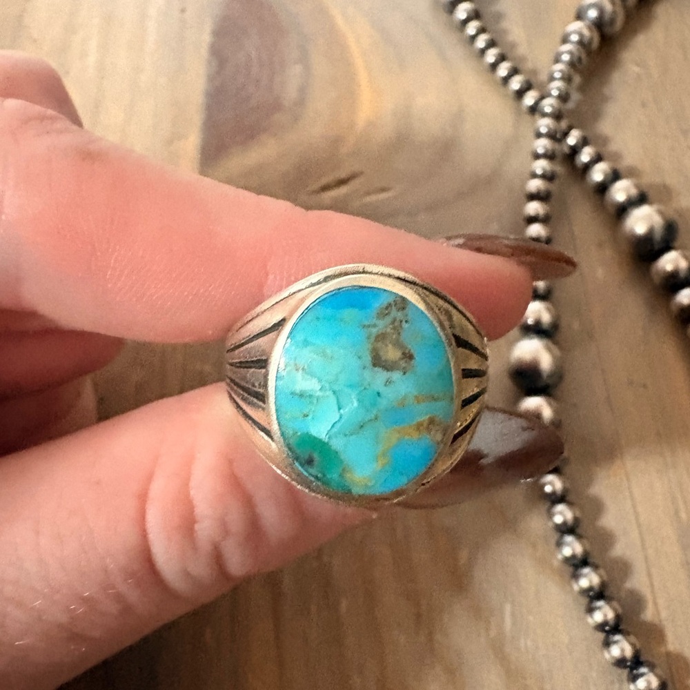 Turquoise Ring Native made